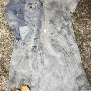 Lularoe XS Acid Wash Tie Dye Dress New WO Tags
